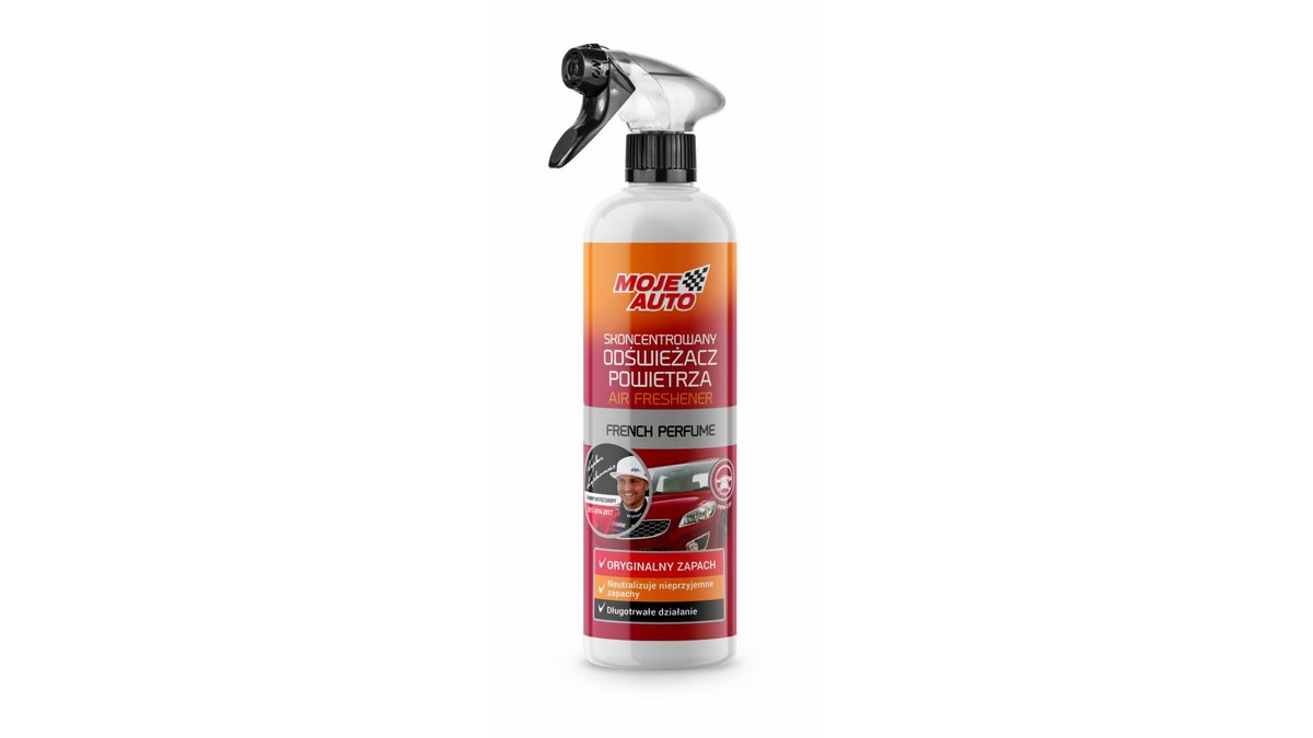 MOJE AUTO - Skoncentrowany Odświeżacz Powietrza New Car 500 ml - Atomizer