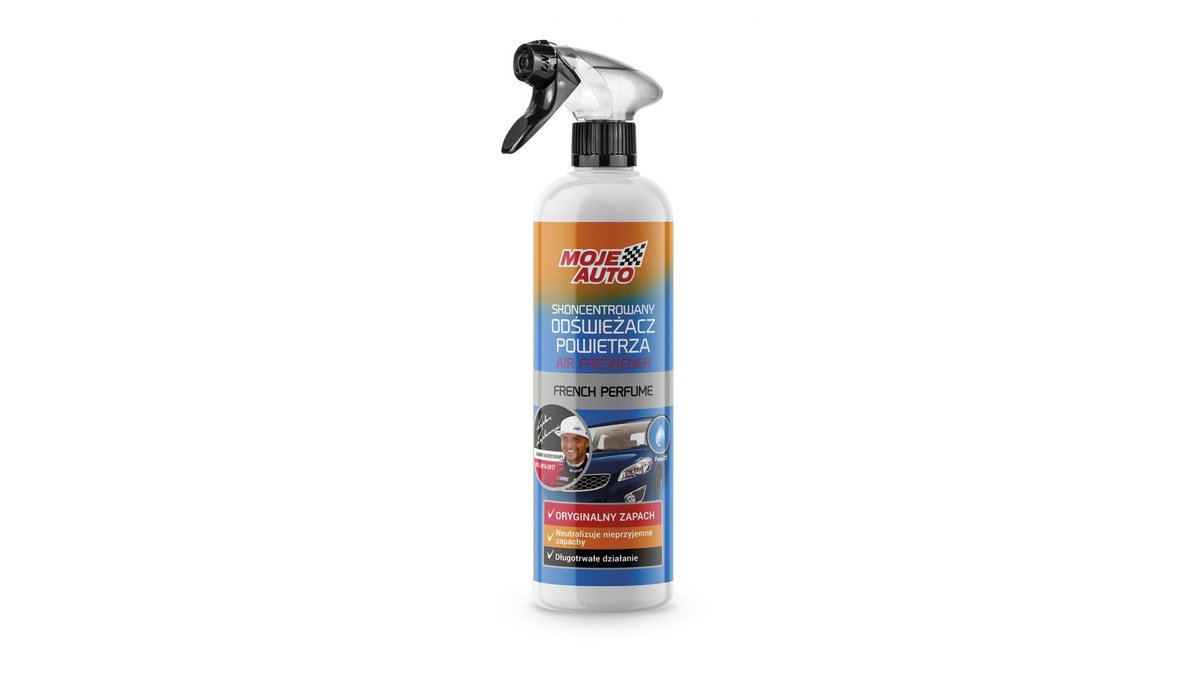 MOJE AUTO - Skoncentrowany Odświeżacz Powietrza Świeży- 500 ml - Atomizer