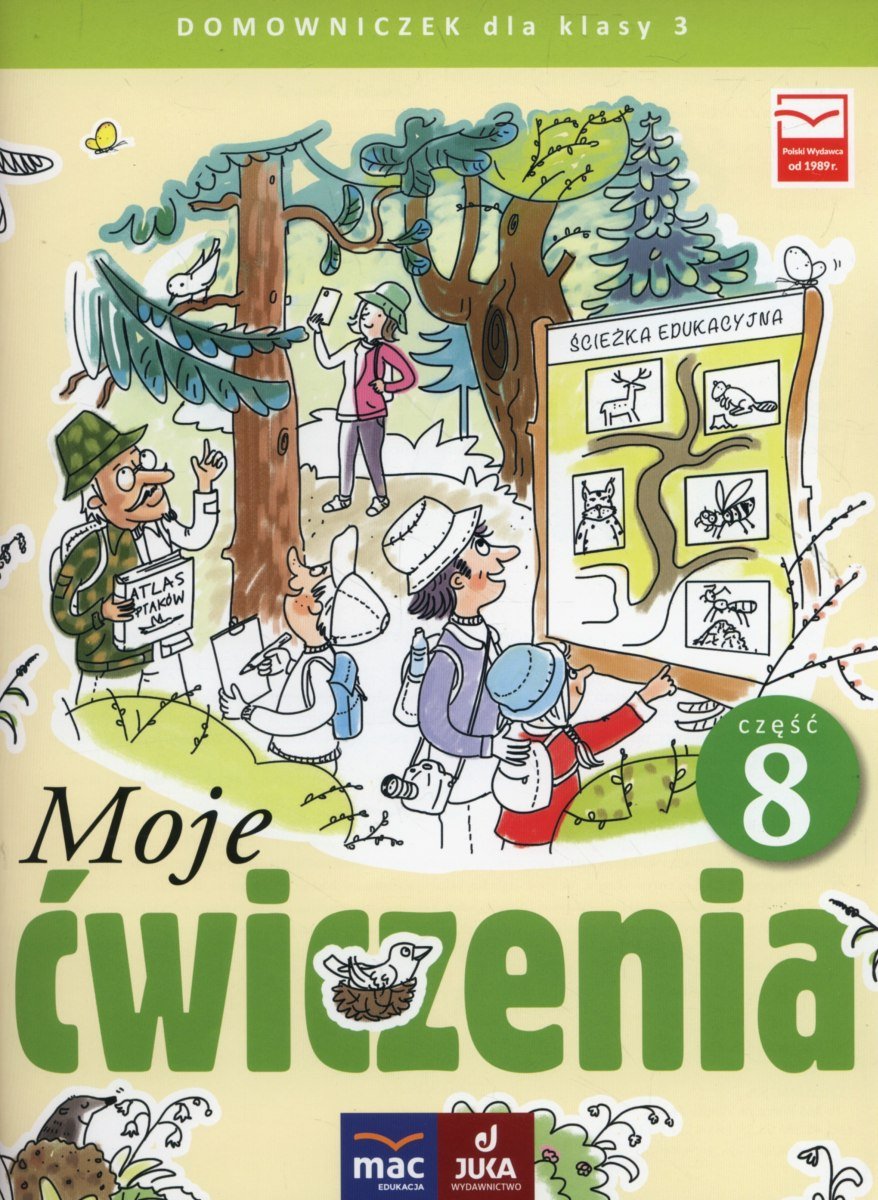 Moje ćwiczenia. Domowniczek. Klasa 3. Część 8 | Sklep EMPIK.COM