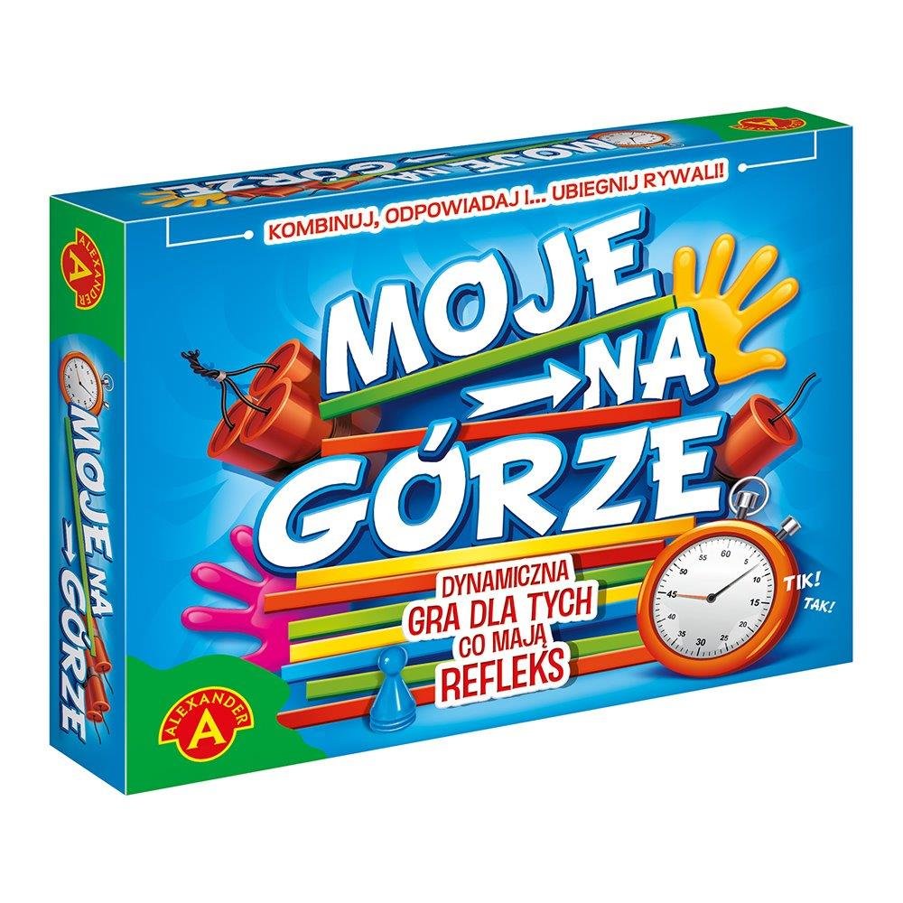 Moje na górze wersja Familijna, gra planszowa, Alexander