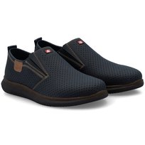 Mokasyny męskie Rieker 10452-14 BLUE R.42 Rieker