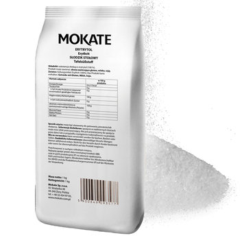 Mokate Erytrytol 1kg Erytrol Słodzik Naturalny Zamiennik Cukru 0 Kalorii - Inna marka
