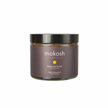Mokosh, Body Salt Scrub Coffe & Orange, peeling solny do ciała Kawa z Pomarańczą, 300 g - Mokosh