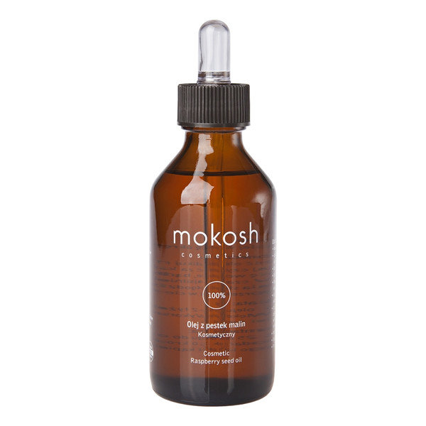 Фото - Крем і лосьйон Raspberry Mokosh, Cosmetic  Seed Oil, olej z pestek malin, 100 ml 