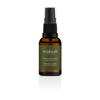 Mokosh, Cosmetics Olejek do brody i włosów Zielona kawa z tabaką 30 ml - Mokosh