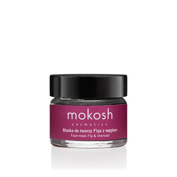 Mokosh, Wygładzająco-oczyszczająca maska do twarzy Figa z Węglem, 15 ml - Mokosh