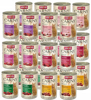 Mokra karma dla kota ANIMONDA Carny Adult Cat mix 6 smaków 24x400g