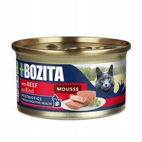 Mokra karma dla kota Bozita Mousse Wołowina mus 85g