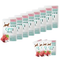 Mokra karma dla kota cielęcina w sosie 9+3-85g OPTIMEAL Super Premium