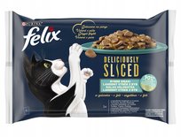 Mokra karma dla kota Felix Deliciously Sliced Rybne Smaki MIX SMAKI 320g