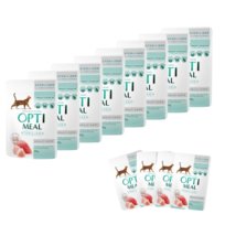 Mokra karma dla kota indyk i kurczak 9+3-85g OPTIMEAL Super Premium