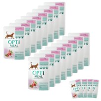 Mokra karma dla kota jagnięcina i warzywa 36+12-85g OPTIMEAL Super Premium