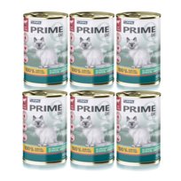 Mokra karma dla kota PUPIL Prime wołowina z wątróbką 6x400 g