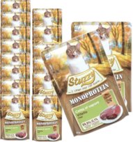 Mokra karma dla kota STUZZY Monoprotein CIELĘCINA dorosłe koty 16x85g