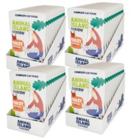 Mokra karma dla kotów ANIMAL ISLAND Indyk w filecie dla kotów 4x12x85g