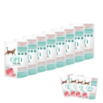 Mokra karma dla kotów wołowina indyk 9+3-85g OPTIMEAL Super Premium