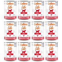 Mokra karma dla psa CALIBRA DOG life adult beef with carrots 12 x 400g