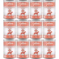 Mokra karma dla psa Calibra Veterinary Diet Dog Gastro Low Fat 12x400g