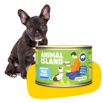 Mokra karma dla Psa dziczyzna z ziemniakami 410g Animal Island