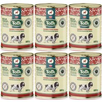 Mokra karma dla psa FOLK Mazurska pyszna sarnina ZESTAW 6x800g