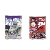 Mokra karma dla psa TASTE OF THE WILD Sierra Mountin Canine + Southwest Canyon Canine 2x 390g