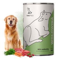 Mokra Karma Takipies Wołowina Dla Psa Soczysta Naturalna Pełnoporcjowa 80%