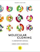 Molecular Cloning - Green Michael R., Sambrook Joseph