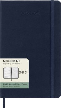 MOLESKINE kalendarz 2024-2025 18 miesięczny LARGE GRANATOWY WEEKLY HARD - Moleskine