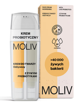 MOLIV Odżywczy krem do twarzy z żywymi probiotykami 30ml - MOLIV