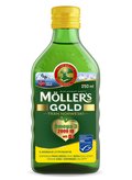 Moller's Gold Tran Norweski, suplement diety, smak cytrynowy, 250 ml - Orkla