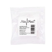 Molly Lac, Kapturki do pedicure 7 mm gradacja 120, ABS Podo AlleMed Biały, 10 szt.