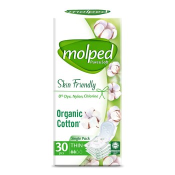 Molped, Pure&soft, Wkładki Higieniczne, 30 Szt. - Molped