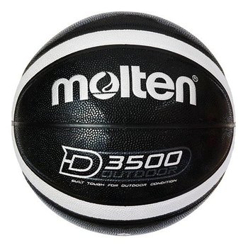 Molten, Piłka do koszykówki, Outdoor D3500-KS, czarny, rozmiar 6 - Molten
