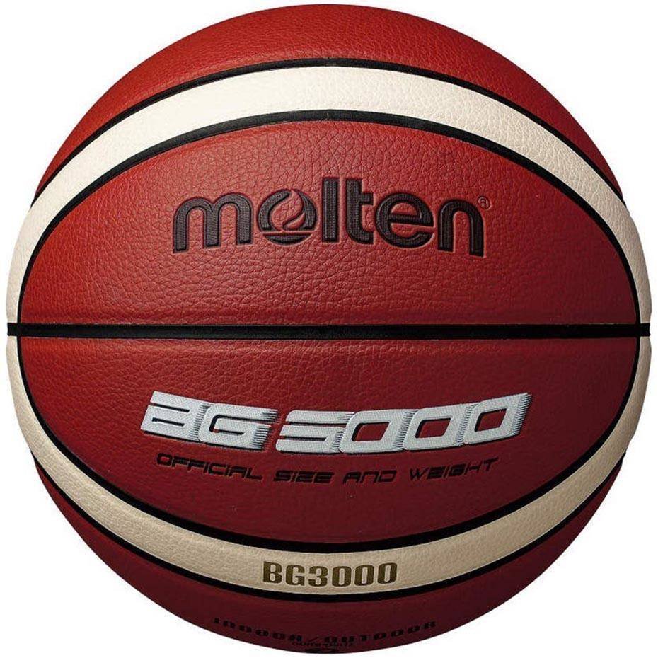 Фото - Баскетбольний м'яч Molten , Piłka koszykowa, B5G3000, brązowy, rozmiar 5 