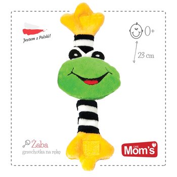 Mom's Care, maskotka Żaba z grzechotką - Mom's Care