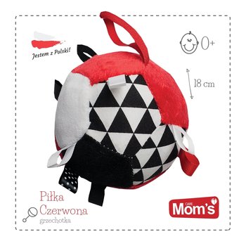 Mom's Care, piłka z grzechotką - Mom's Care