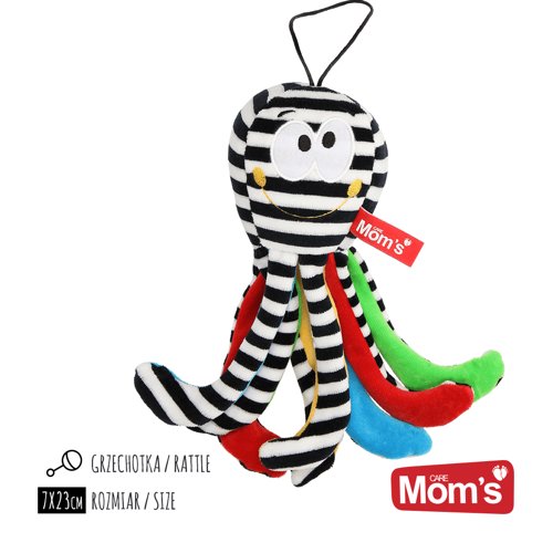 Mom's, grzechotka Mini ośmiornica