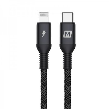 Momax Elite link, Kabel połączeniowy USB-C, Power Delivery Fast Charging 3A na Lightning MFi 1,2 m, czarny  - Momax