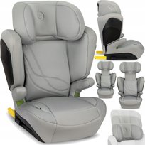 MOMI MEI FOTELIK SAMOCHODOWY 100-150 CM SZARY (100-150cm) - ISOFIX