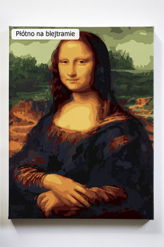 Mona Lisa, Leonardo da Vinci, malarz, uśmiech, tajemnica, malowanie po numerach, blejtram - Akrylowo