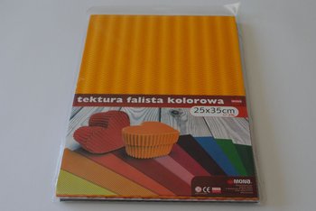 Mona, tektura falista 3D , róznokolorowa, 10 arkuszy