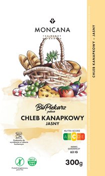 Moncana BioPiekarz Chleb kanapkowy jasny 300g - Moncana