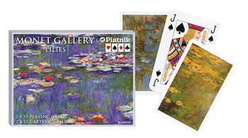 Monet Lilie, karty, Piatnik, 2 talie - Piatnik