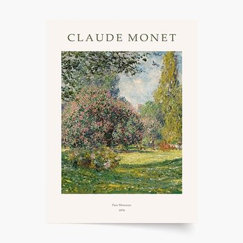 Monet - Parc Monceau Plakat Premium 40x60 - Empik Foto