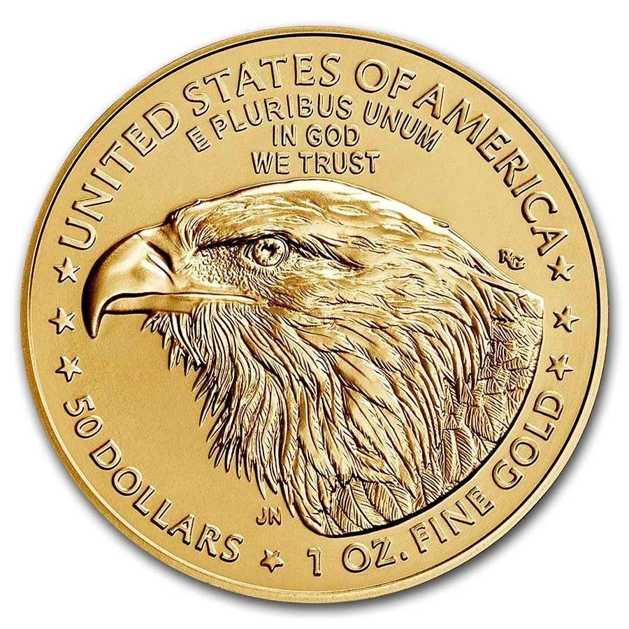 Moneta Amerykański Orzeł (typ 2) - 1 uncja złota - wysyłka 24 h ...