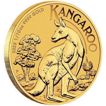Moneta Australijski Kangur 1/10 uncji złota - wysyłka 24 h - Mennica Skarbowa
