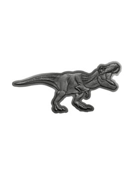 Moneta Park Jurajski: Tyranozaur Rex – antyczne wykończenie – 2 uncje srebra – wysyłka 24 h! - Mennica Skarbowa