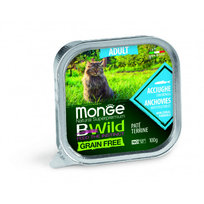 Monge Bwild Grain Free Adult Anchois 100g pasztet bez zbóż