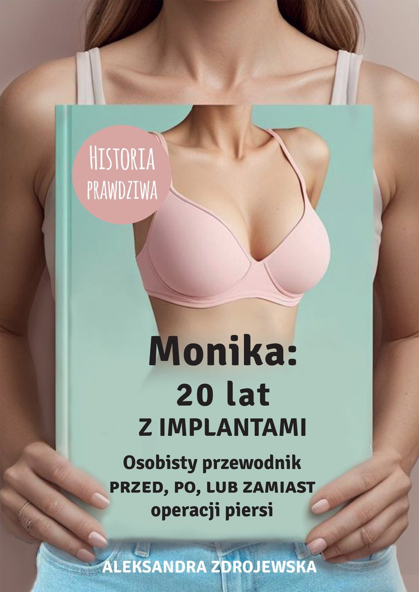 Monika. 20 lat z implantami. Osobisty przewodnik przed, po, lub zamiast operacji piersi - ebook PDF