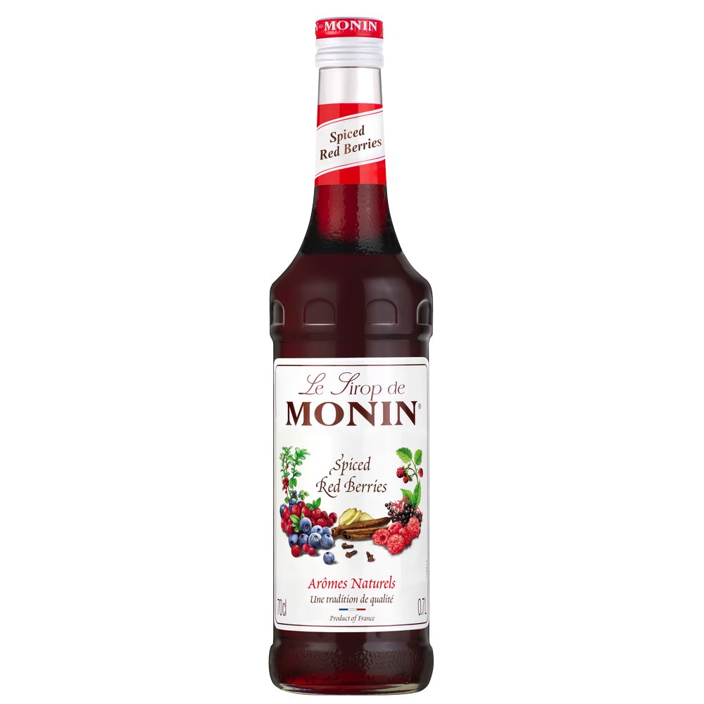 Zdjęcia - Wyposażenie baru Monin Syrop barmański Spiced Red Berries 700 ml